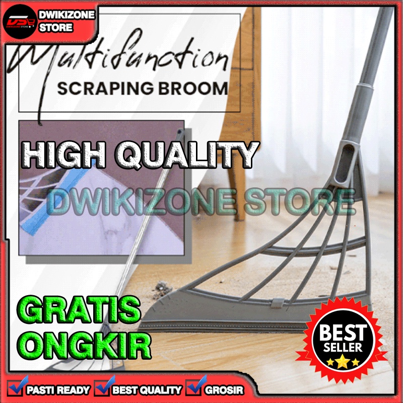 [DZS] SAPU PEL LANTAI SERBAGUNA MULTIFUNGSI AJAIB SUPER BROOM AJAIB LIPAT SILIKON LAP KACA KEKINIAN VIRAL