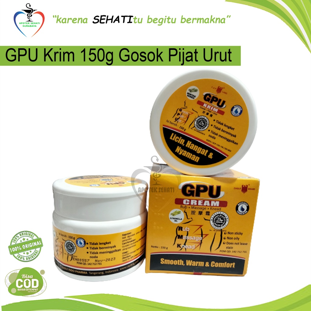 GPU SERE KRIM 150 GRAM CREAM CAP LANG