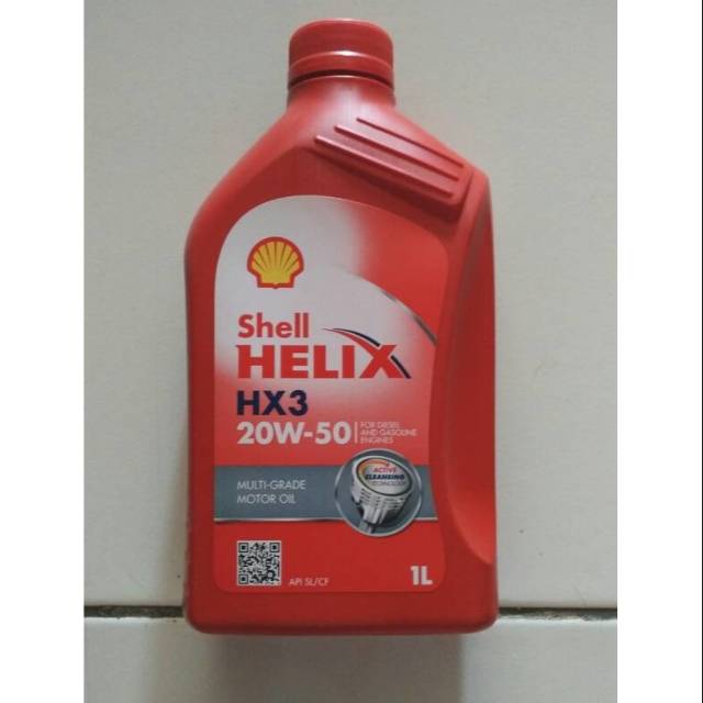 Oli Shell Helix HX3 20W-50 1LITER