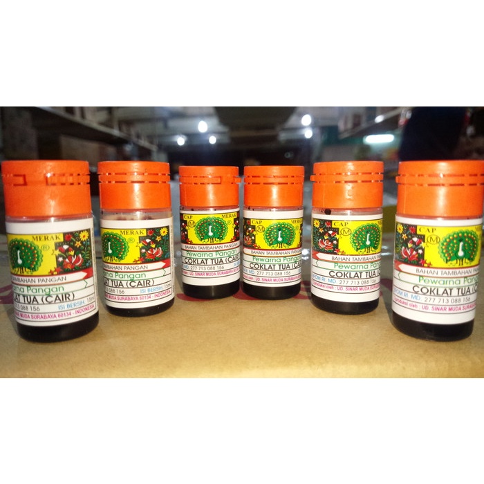 

Pewarna Makanan Cap Merak 15 ml