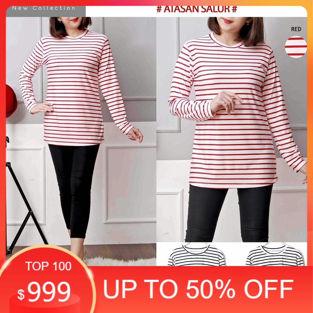 ANIMOS / baju atasan wanita / baju salur / BAJU JUMBO SIERA