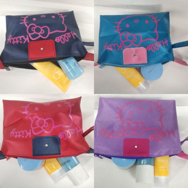 pouch kosmetik gambar menarik