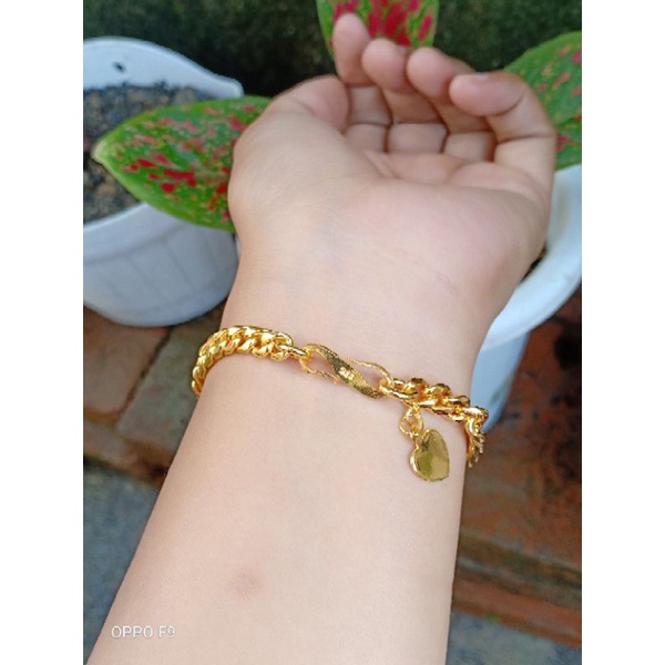 gelang bahan logam ringgit