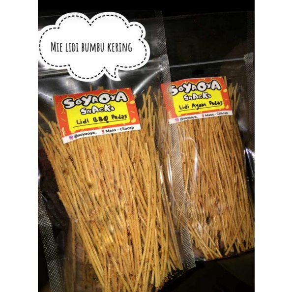 

Mie Lidi Bumbu Kering (kurleb 100gr)