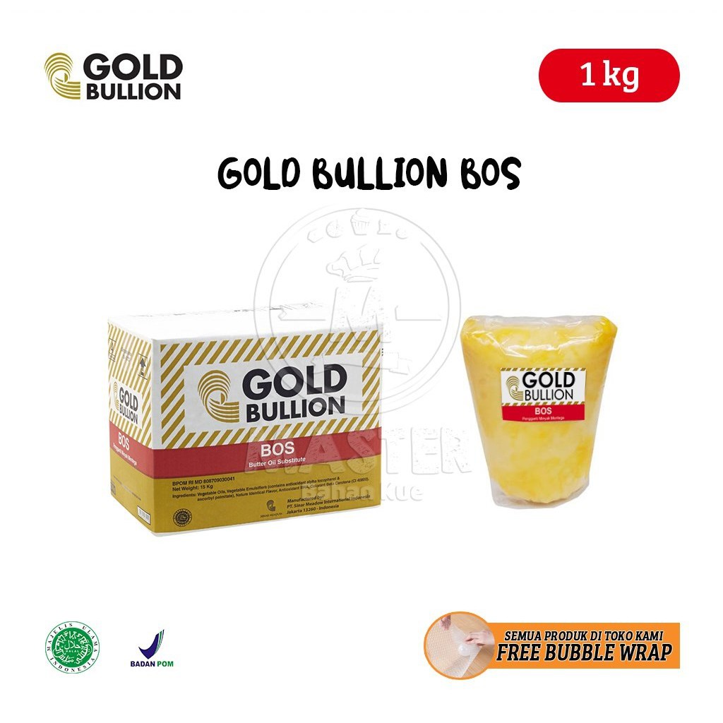 

Gold Bullion BOS / Butter Oil Substitute [1 kg]