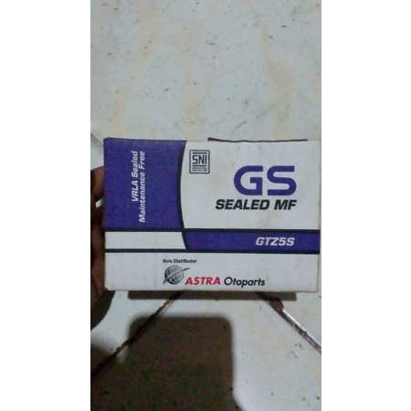 aki sepeda motor GS