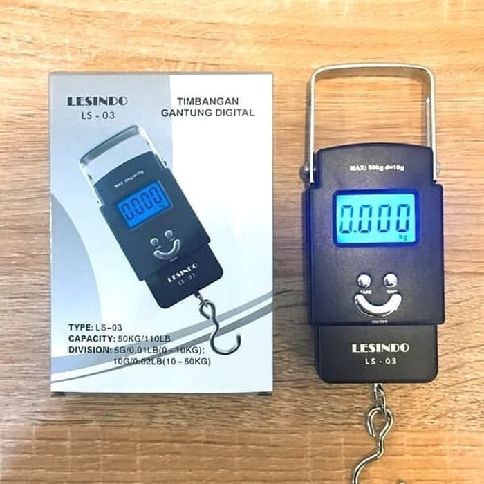 Promo Timbangan Digital Gantung Lesindo LS-02 50kg Baru