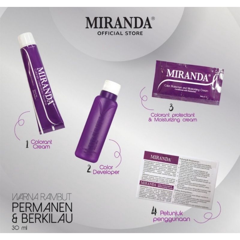 Miranda Hair Color MC-18 Coffee 30 ml