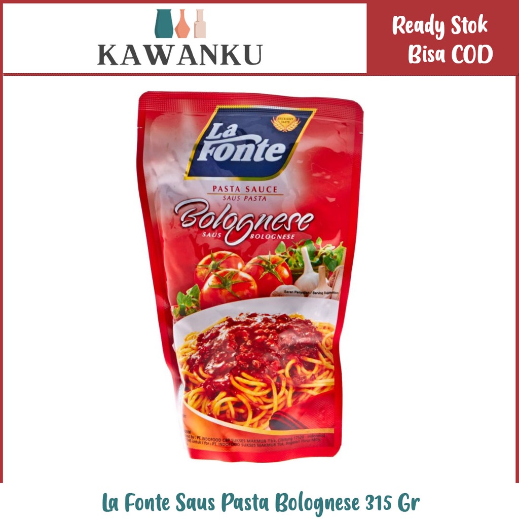 

La Fonte Saus Pasta Bolognese 315 Gr