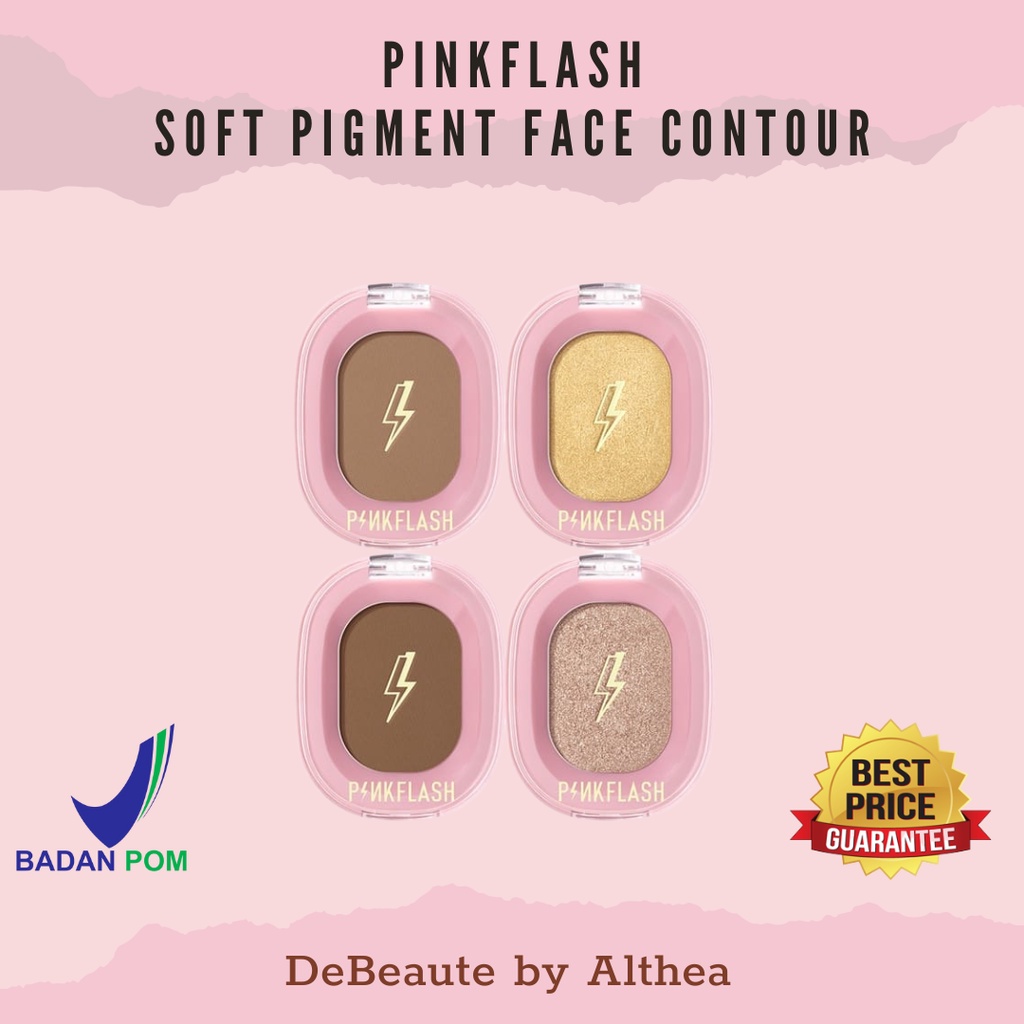 Jual Pinkflash OhMyShow Highlighter Contour Shimmer Soft Smooth - 4 ...