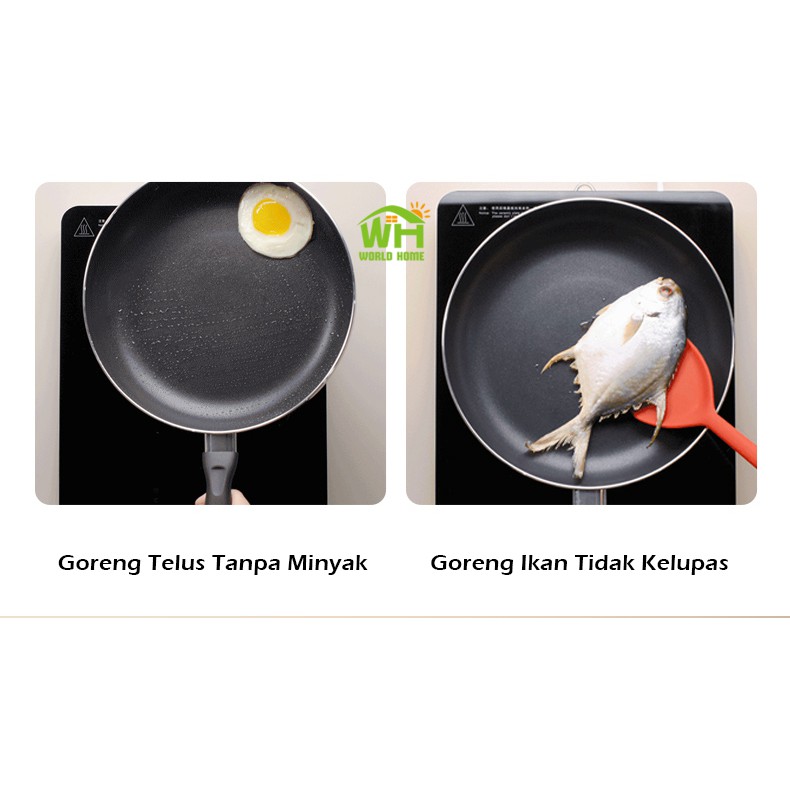 COD Termurah Wajan Telfon Fry Pan set 2 Pcs / Telfon Serbaguna / Teflon murah TG-10 WHFURNITURE