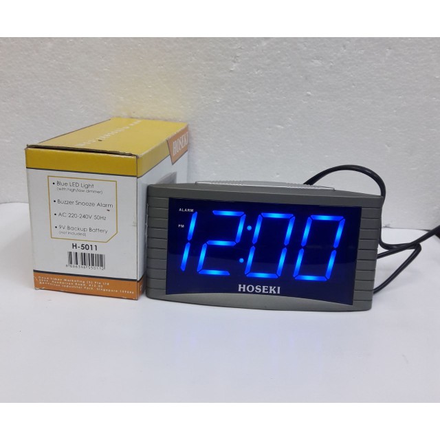 Jam Alarm Digital / DIGITAL ALARM CLOCK Listrik H-5011