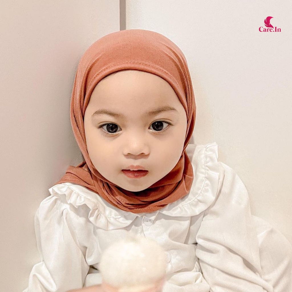 𝗖𝗮𝗿𝗲.𝗶𝗻 Pashmina semi Segitiga Instan Anak - PASTAN Mutia anak 0-3 Tahun