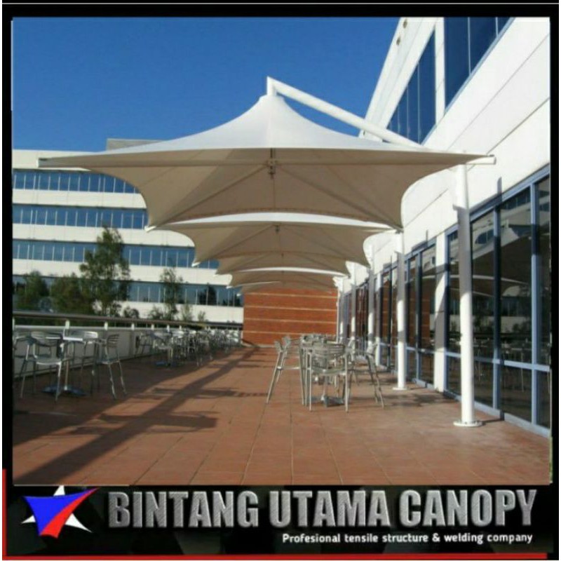 Terima Jasa pembuatan TENDA MEMBRANE DAN KANOPI MEMBRANE bergaransi Jakarta