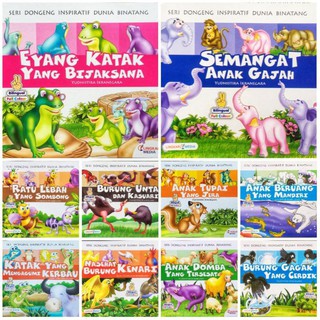 Buku Cerita Anak - Seri DONGENG INSPIRATIF Dunia Binatang / Cerita Tematik - LINGKAR Media