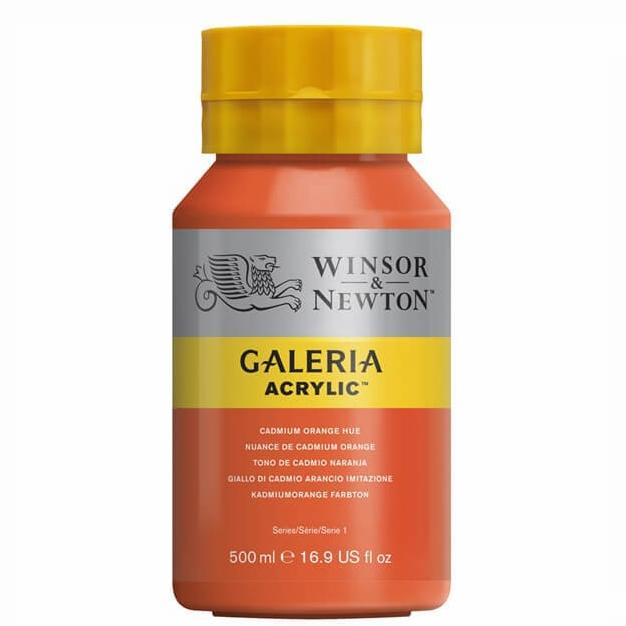 

Galeria Acrylic Colour 500 ml Cadmium Orange Hue Winsor & Newton