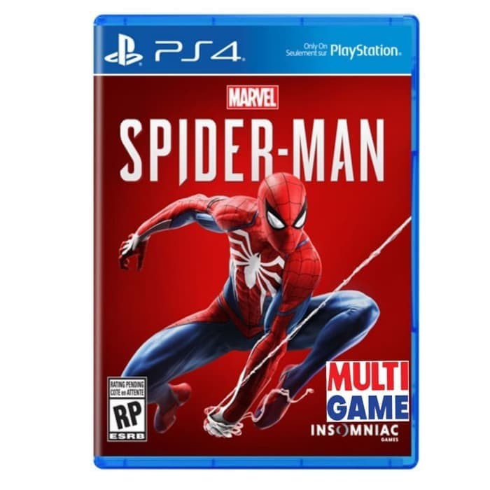 PS4 Marvel SpiderMan   Pin Spiderman Reg 3 English