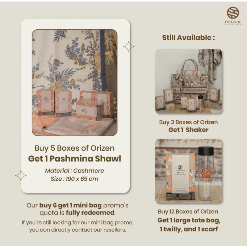 ORIZEN FREE SHAKER cashmere bag