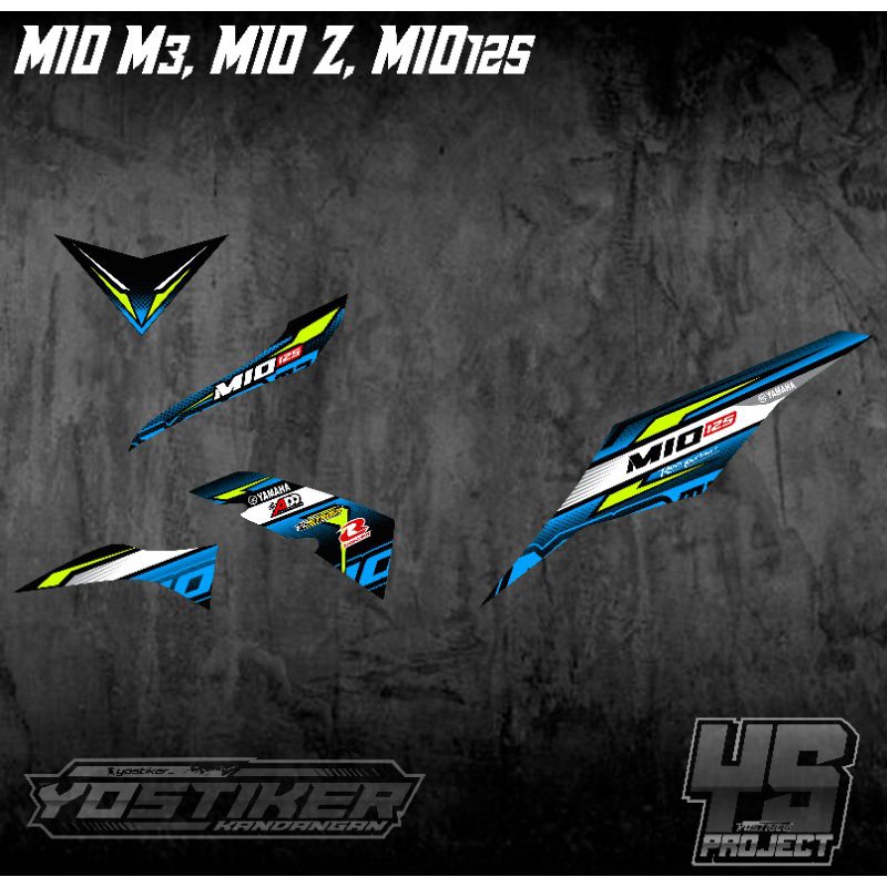 Striping Mio M3 | Striping Mio Z | Striping Mio 125