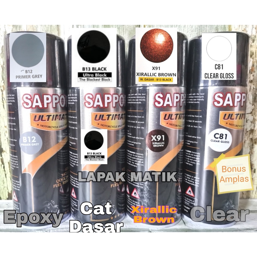 Paket Pilok Xirallic Brown X91 Sapporo Ultimate