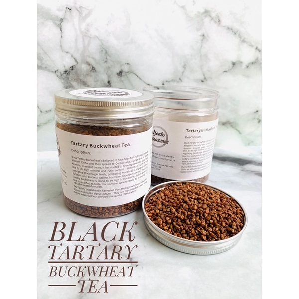 

BLACK TARTARY BUCKWHEAT TEA Gandum Soba Baik untuk Diet sehat dan kesehatan jantung ginjal dan gula darah