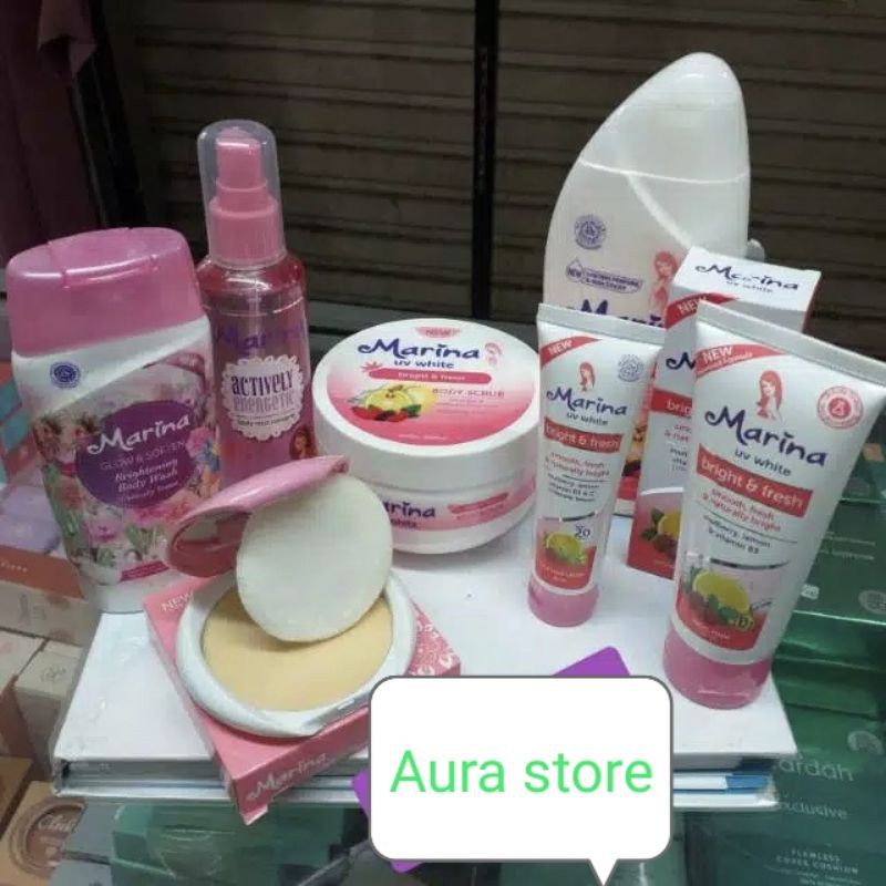 (Bisa COD) Paket marina lengkap murah