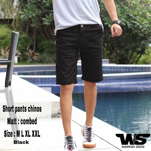 Celana Cino Pendek Celana pendek Pria Casual  M L XL