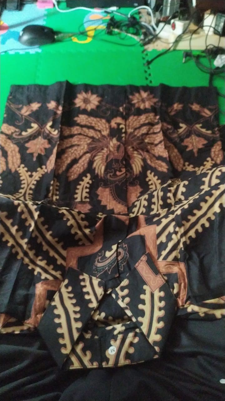 Maura Couple - Sania Ruffle Batik Couple Ori Ndoro Jowi Dnt Garansi Termurah Shopee - Batik Couple