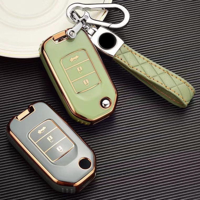 Honda Silicone Car Key Cover CITY CIVIC JAZZ CRV ACCORD BRV HRV Keyless smart Entry Car Remote Key