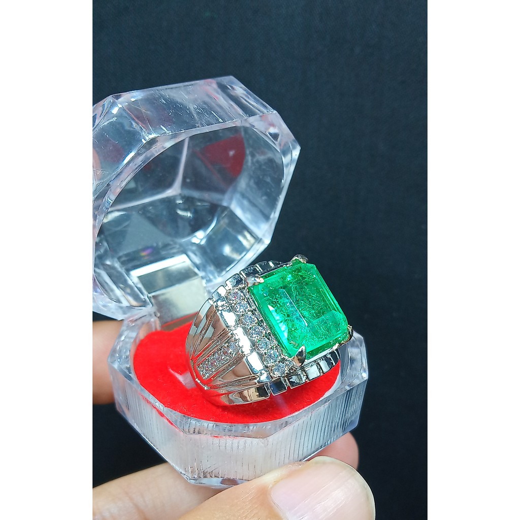 BATU CATAM ZAMRUD COLOMBIA HIGH QUALITY