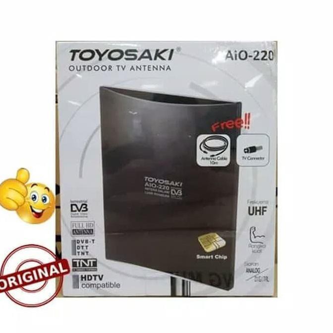 Antena indoor /outdoor digital Toyosaki Aio220 | Shopee Indonesia