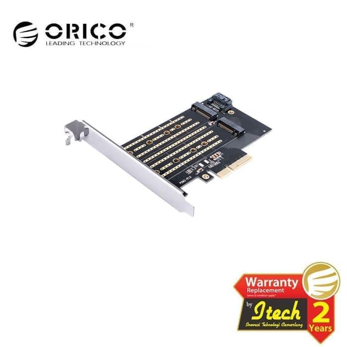 Jual CONVERTER M2 NVME to PCI E 3.0 X4 Expansion Card ORICO PDM2 Murah