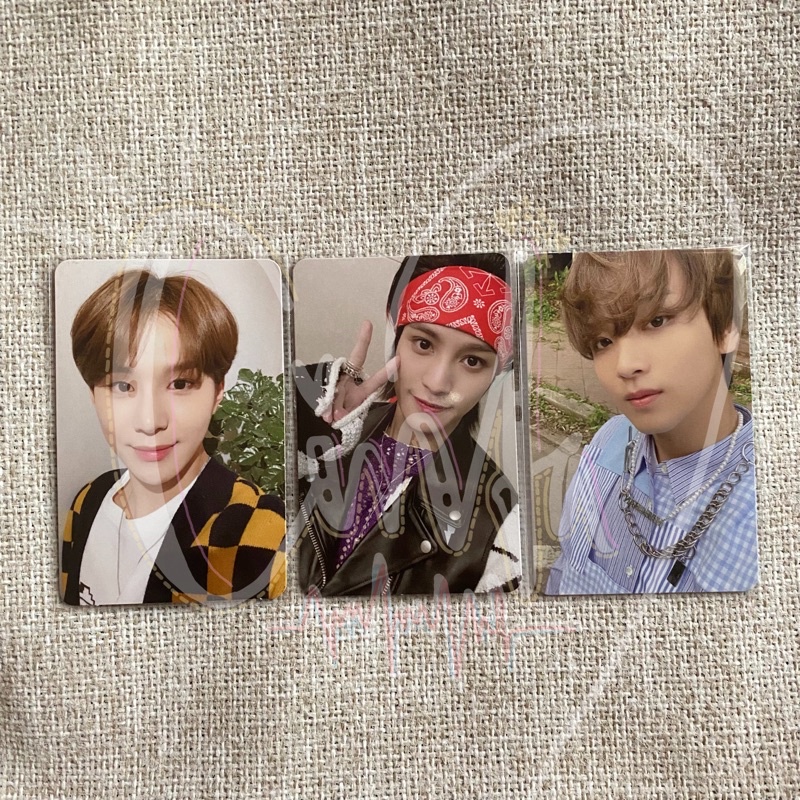 [BACA DESKRIPSI] Photocard / PC Jungwoo Regulate, Yangyang Kickback Hitchhiker, Haechan Kihno Future