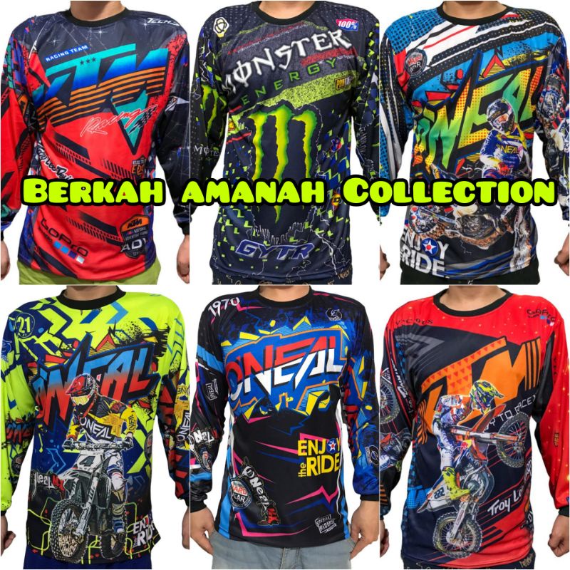 JERSEY MOTORCROSS KUPLUK DEWASA TERBARU/JERSEY SEPEDA GUNUNG DEWASA/JERSEY MANCING MANIA DEWASA'