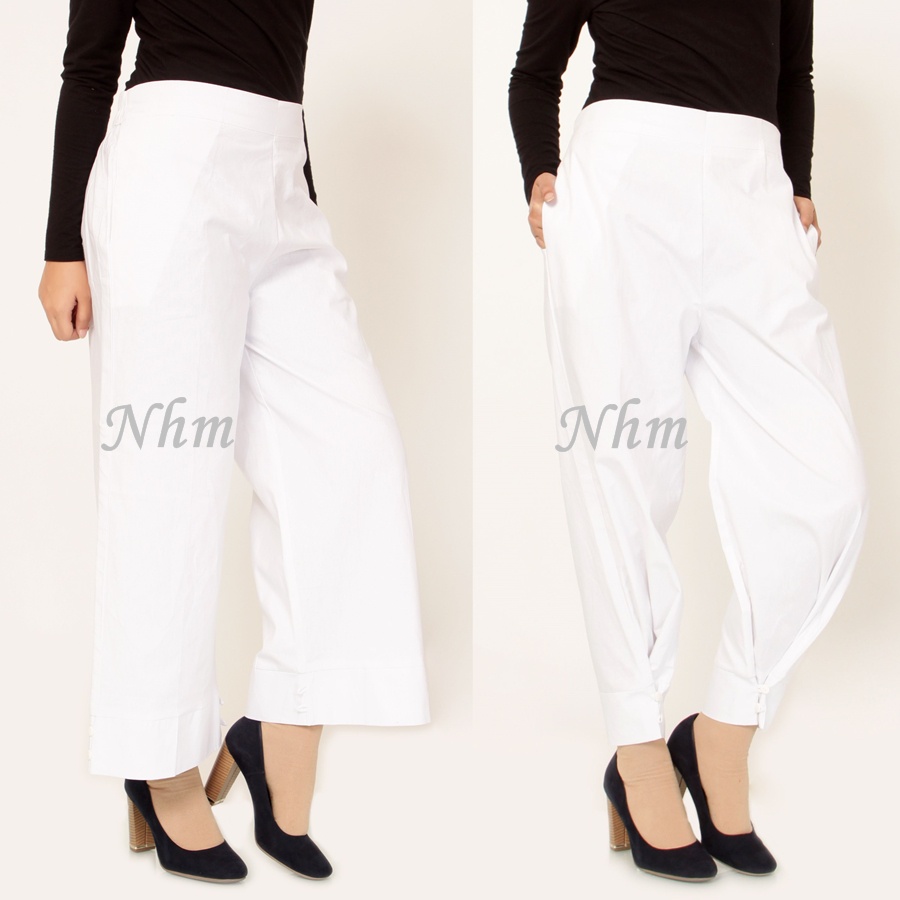 NHM Celana Kulot Yasmin Dobel Fungsi, Celana wanita Premium Pants terbaru Bestseller