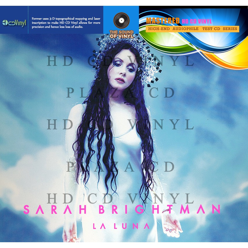 cd audio SARAH BRIGHTMAN, La Luna * Music BARAT * Jazz - Classic - SuperSound - Plaza CD
