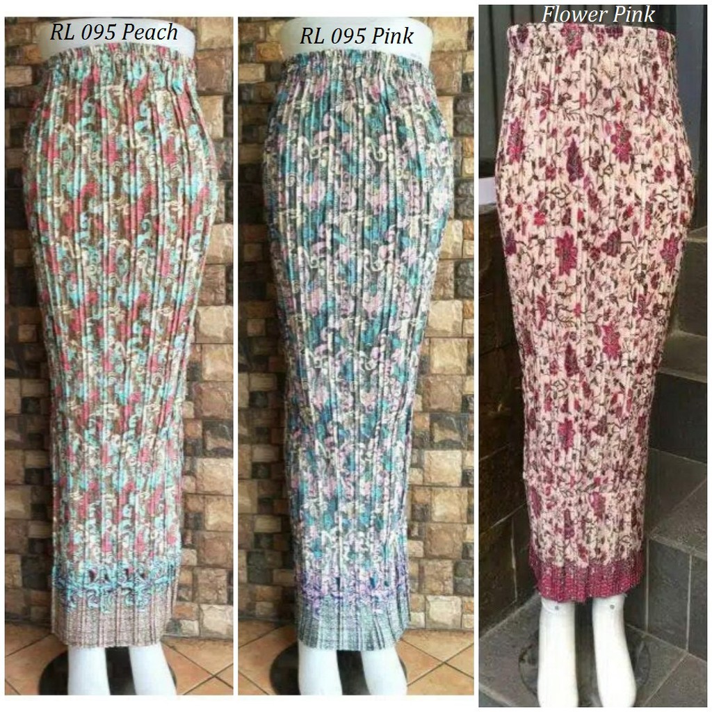 ROK PLISKET BATIK / ROK PRISKET / BAWAHAN KEBAYA / ROK KEBAYA / ROK WISUDA