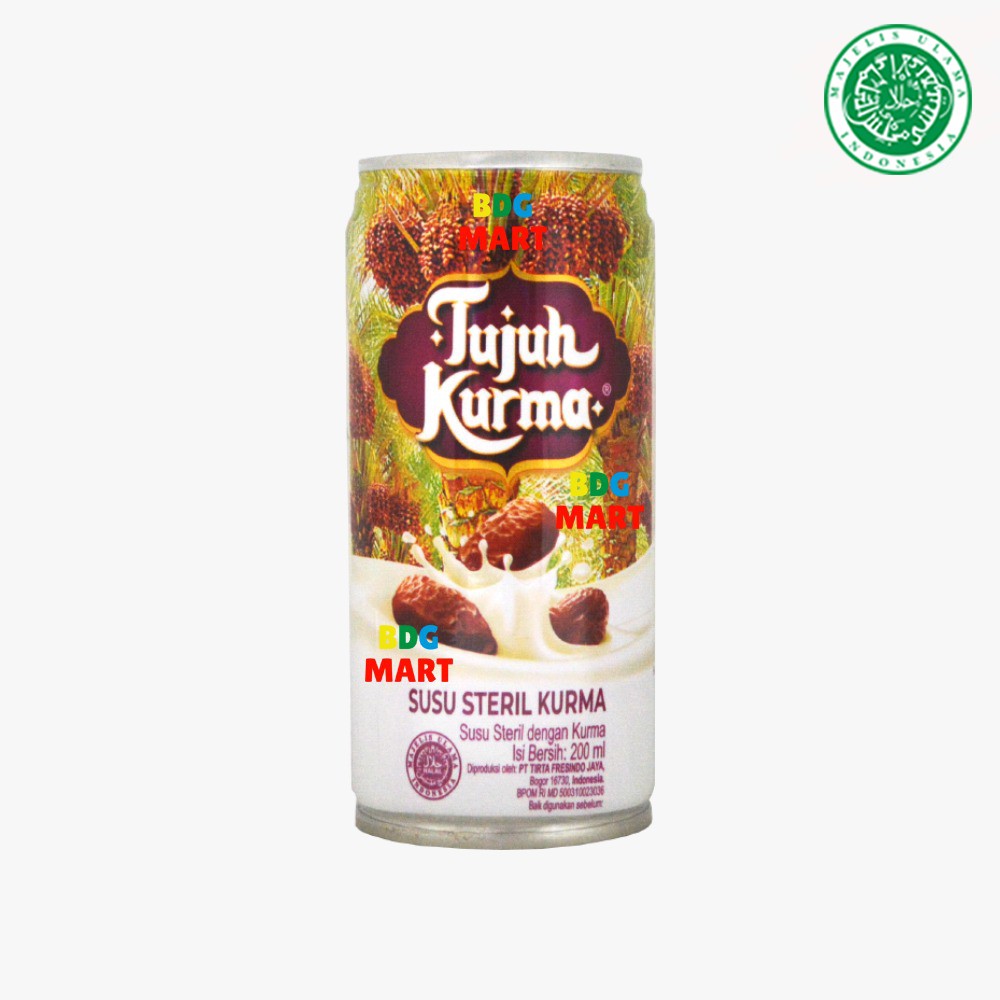 

Tujuh Kurma Minuman Susu Steril Dengan Kurma Susu Sehat Halal MUI - 200ml