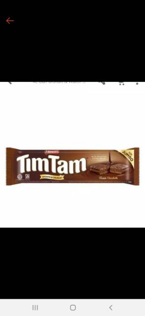 Cokelat tim tam atau Cokelat Beng Beng 2000an oreo