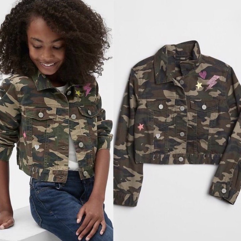 GAP Kids Denim Jaket Anak Perempuan Branded ORI