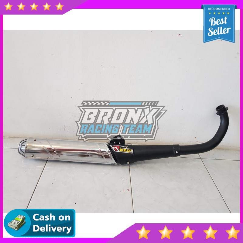 Knalpot RX king Peredam BASH Original Raceon