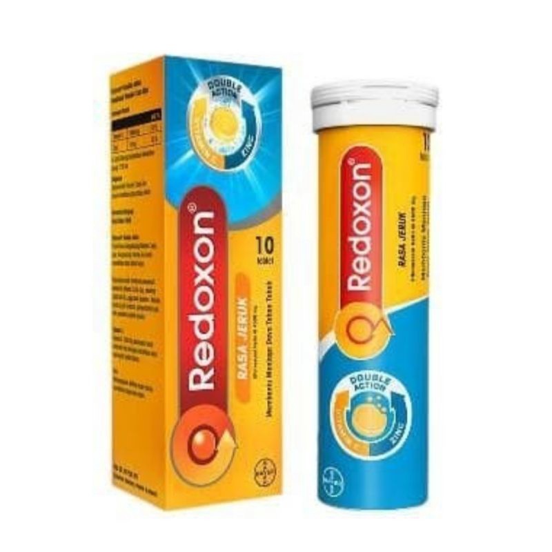 REDOXON TRIPLE ACTION 10 tab/ Daya tahan tubuh / vitamin C