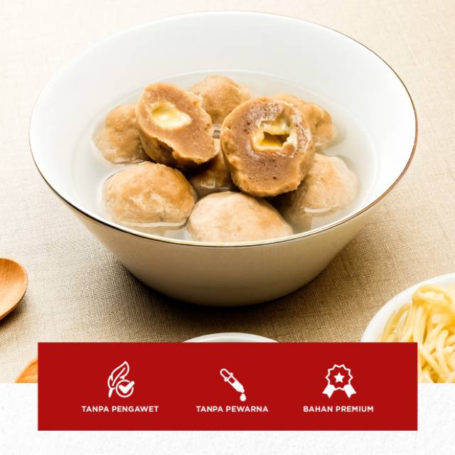 

ChickSo Bakso KEJU JUMBO Premium Dimsum Frozen Food