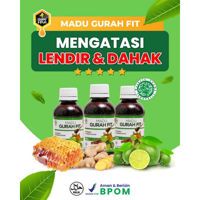 MADU GURAH FIT BATUK LENDIR 280GR