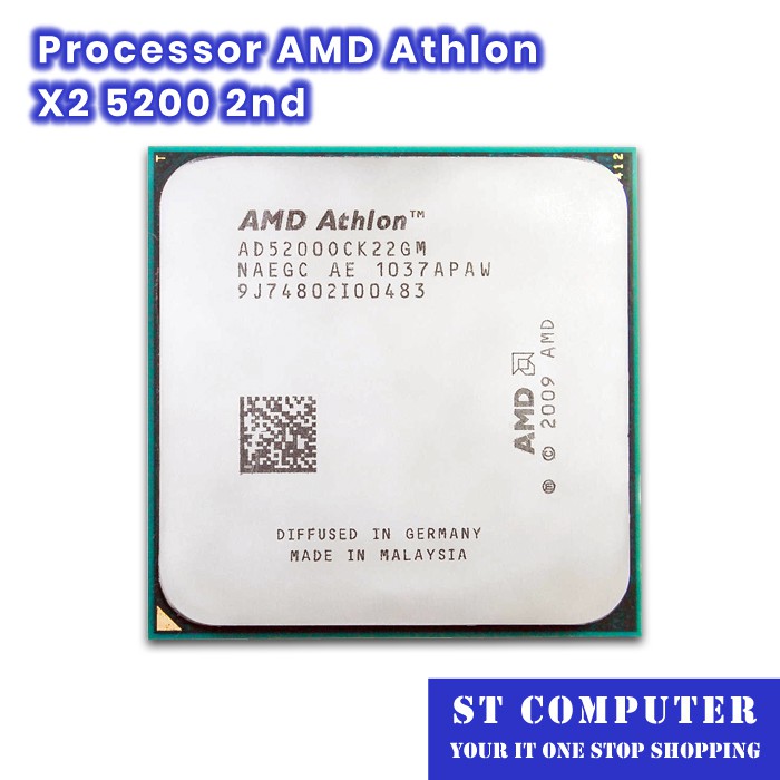 Processor AMD Athlon X2 5200 Second Prosesor AMD Athlon X2 Bekas