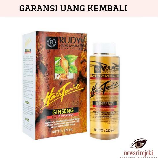 Terbaik Rudi Hadisuwarno Hair Tonic Ginseng Plus Phytantriol Tonik Rambut Gingseng Shopee Indonesia