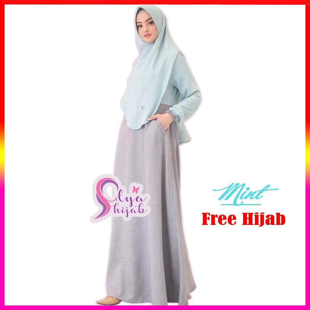 baju gamis balotelli gamis terbaru gamis murah fashion muslim wanita gamis syari muslim wanita PL009