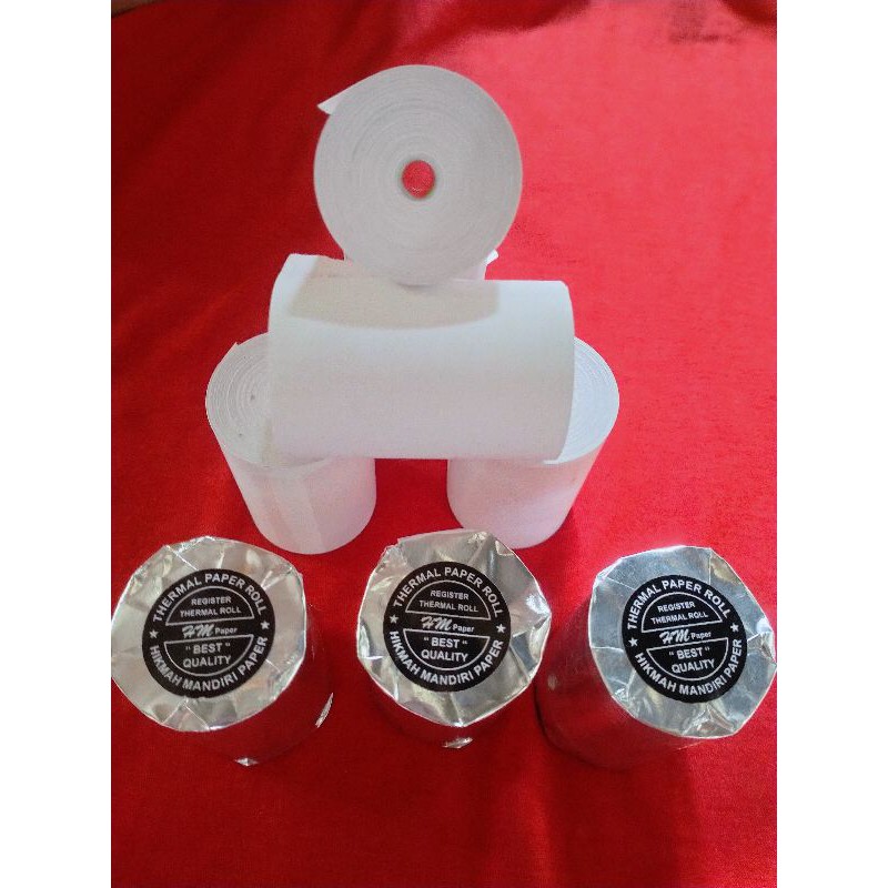 

kertas thermal polos 57x35 koreless edc printer bluetooth