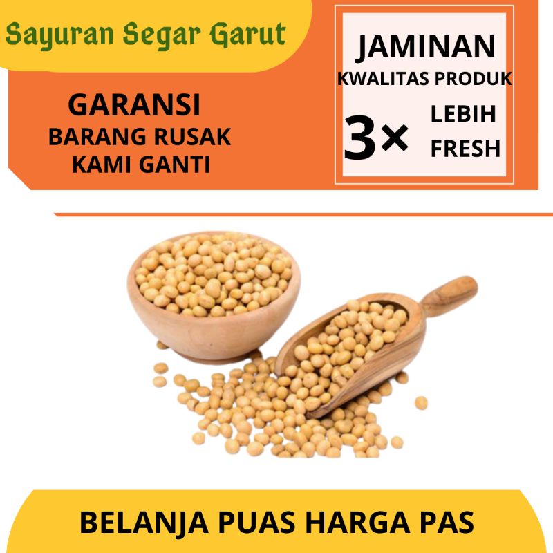 

Kacang Kedelai Mentah 250gr by Sayuran Segar Garut