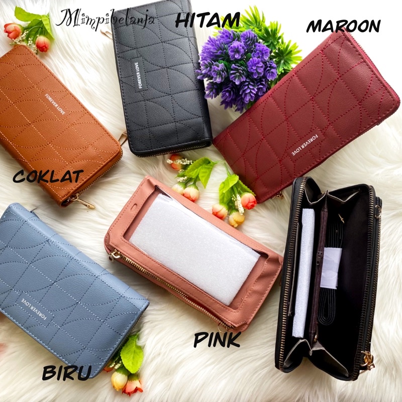 DOMPET PANJANG WANITA IMPORT CLUTCH